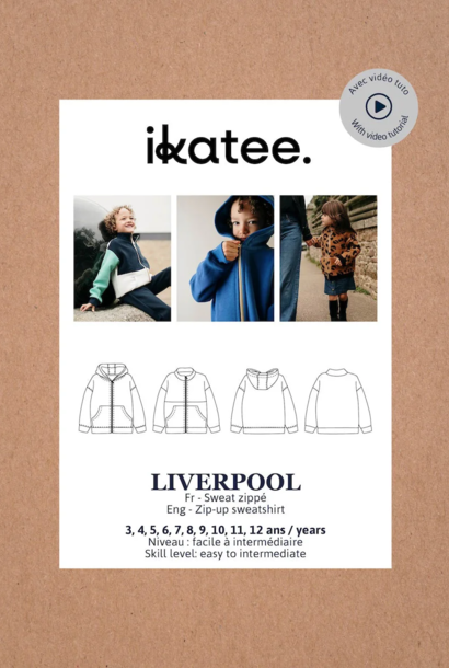 Liverpool kids - Zip-Up Sweater