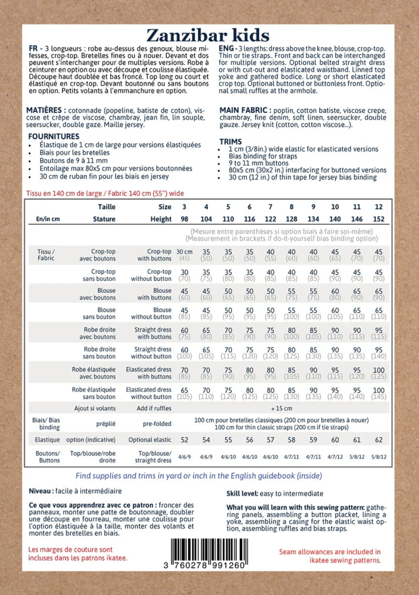 Zanzibar kids - Top/Jurk-2