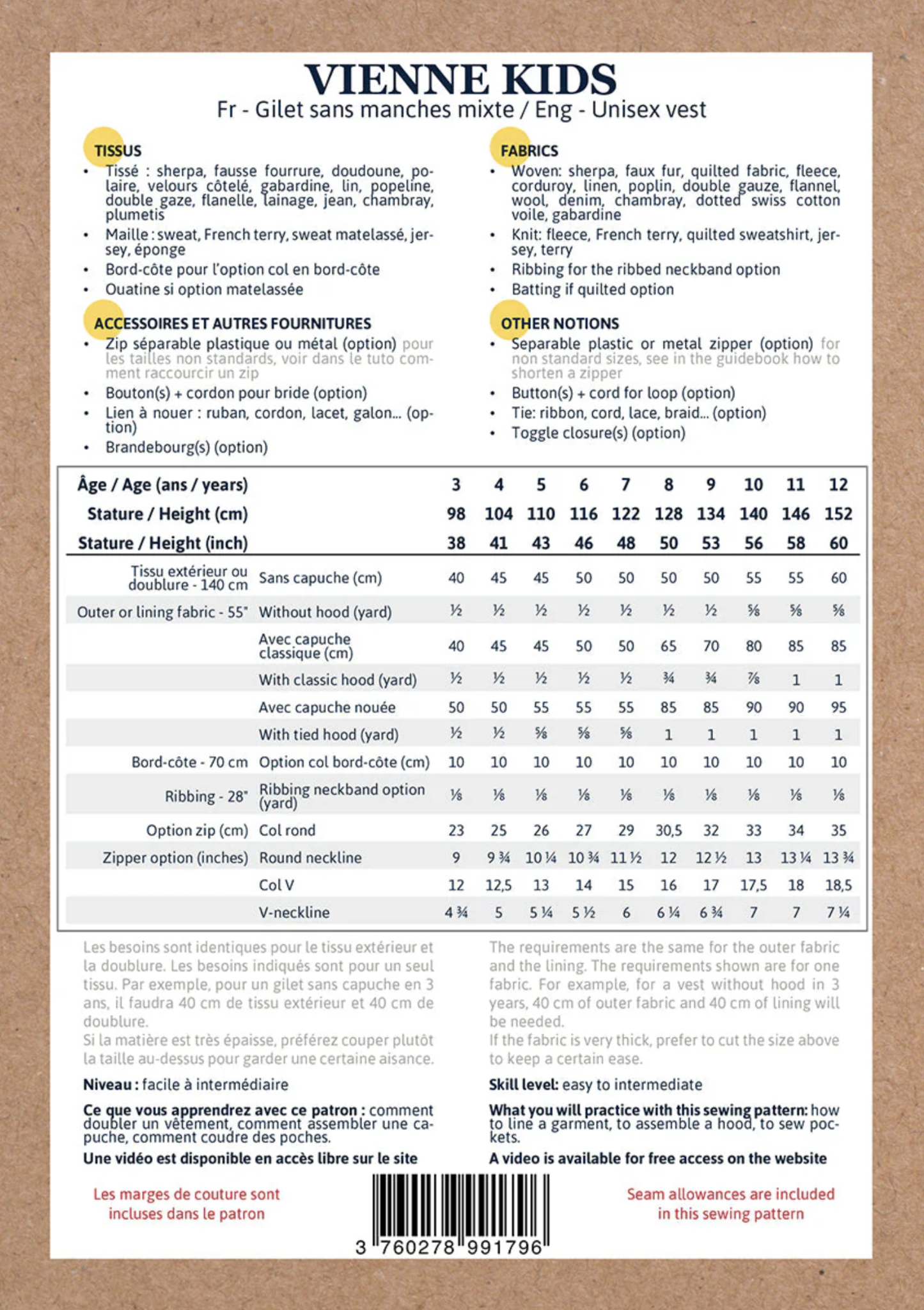 Vienne kids - Vest-2