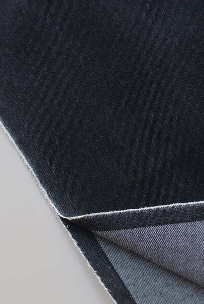 Noreen Raw Stretch Denim - Dark Blue