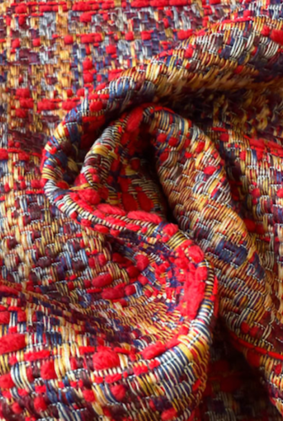 Boucle - Rood/Blauw