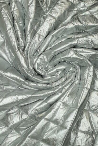 Stepped Metallic - Silver