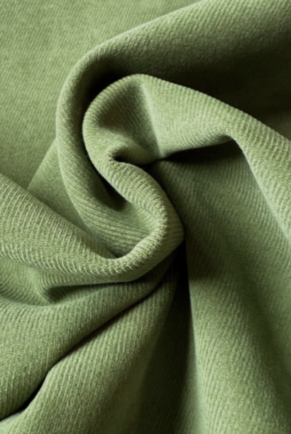 Velvet Twill - Mosgroen