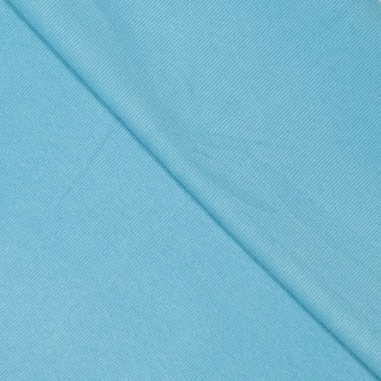 Double Brushed Ribtricot - Delphinium Blue-2