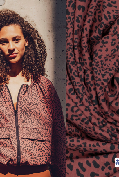 Rip Stop (+ stretch & waterproof) - (Juno) Leopard