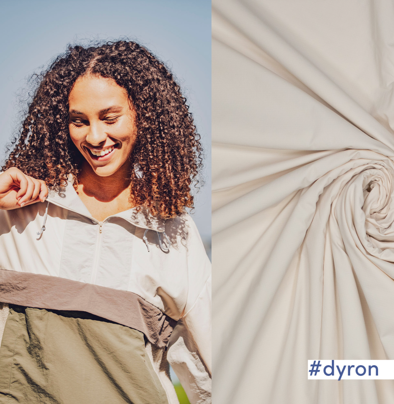 Rip Stop (+ stretch & waterproof) - (Dyron/Raya) Light Pink-1