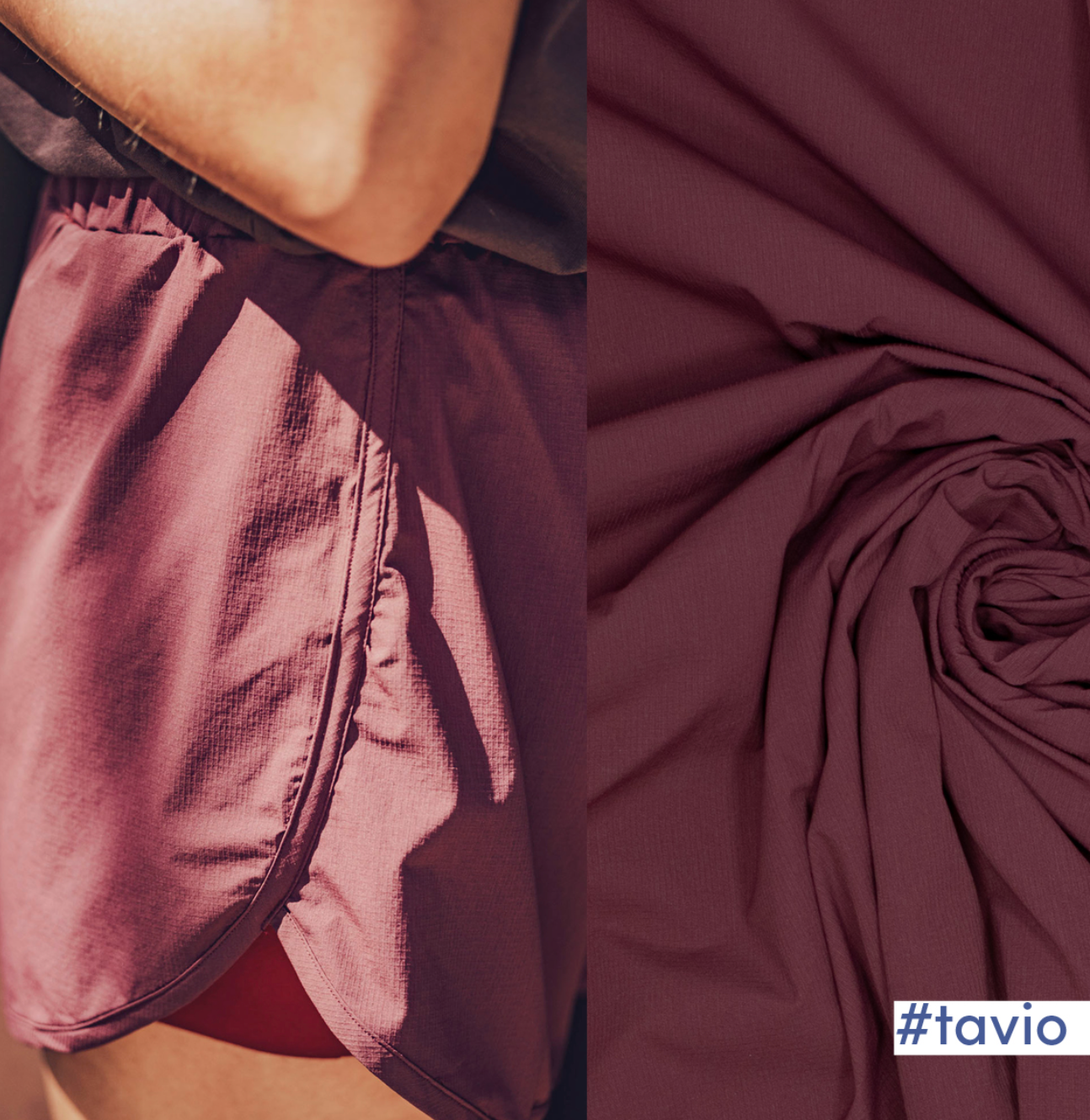 Rip Stop (+ stretch & waterproof) - (Dyron/Tavio) Aubergine-1