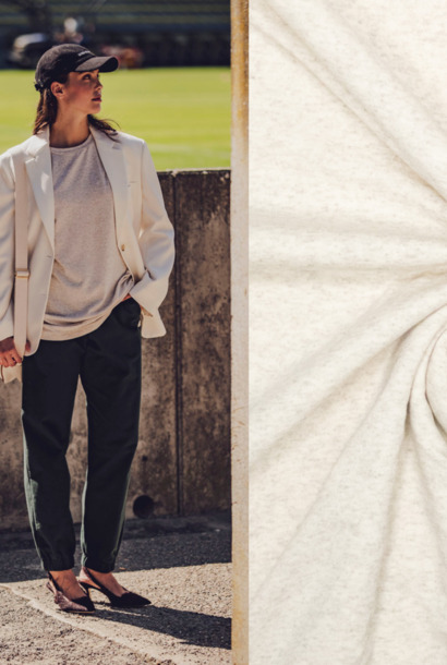 Tricot - (Elif) Light Grey Melange