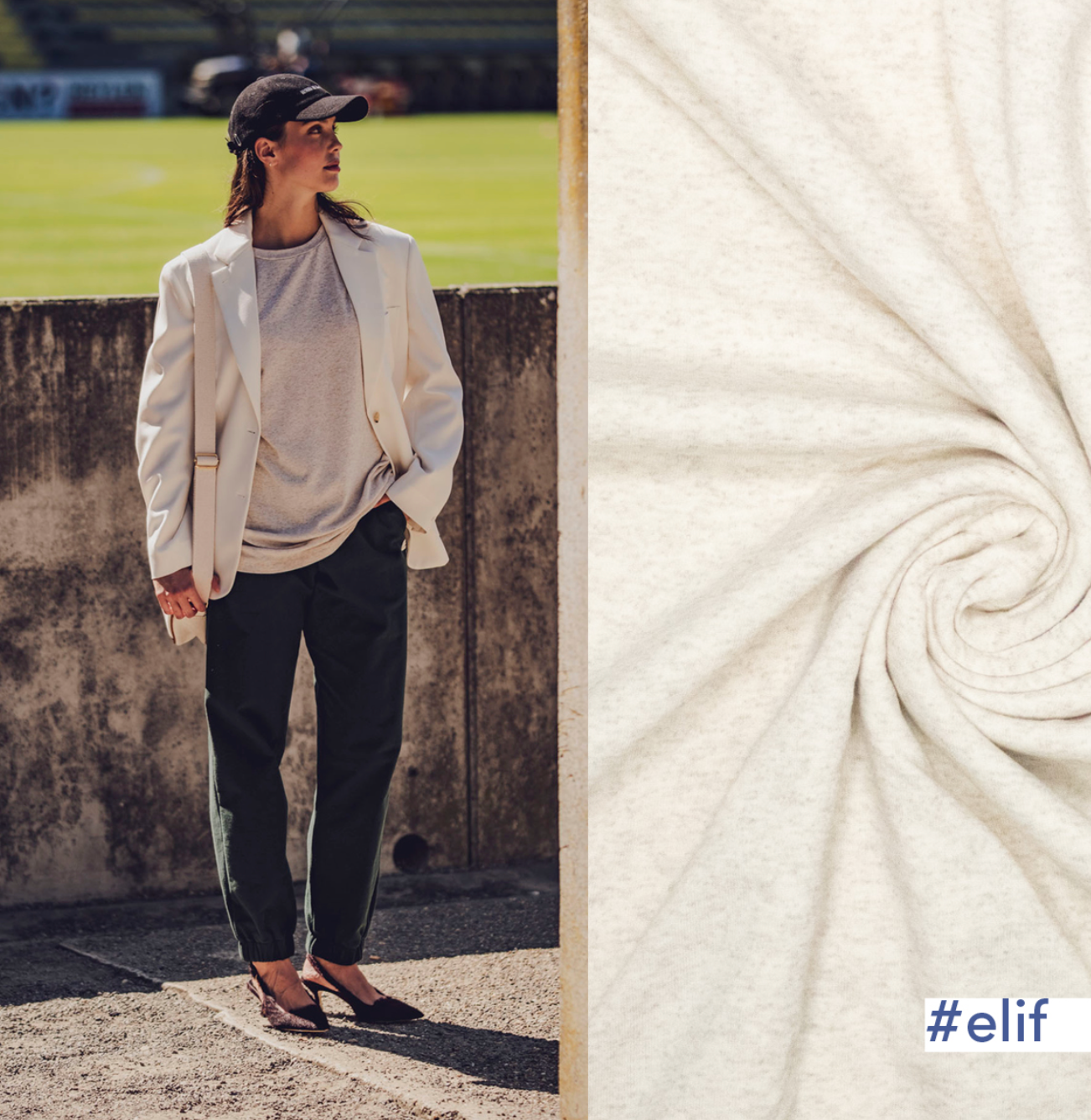 Tricot - (Elif) Light Grey Melange-1