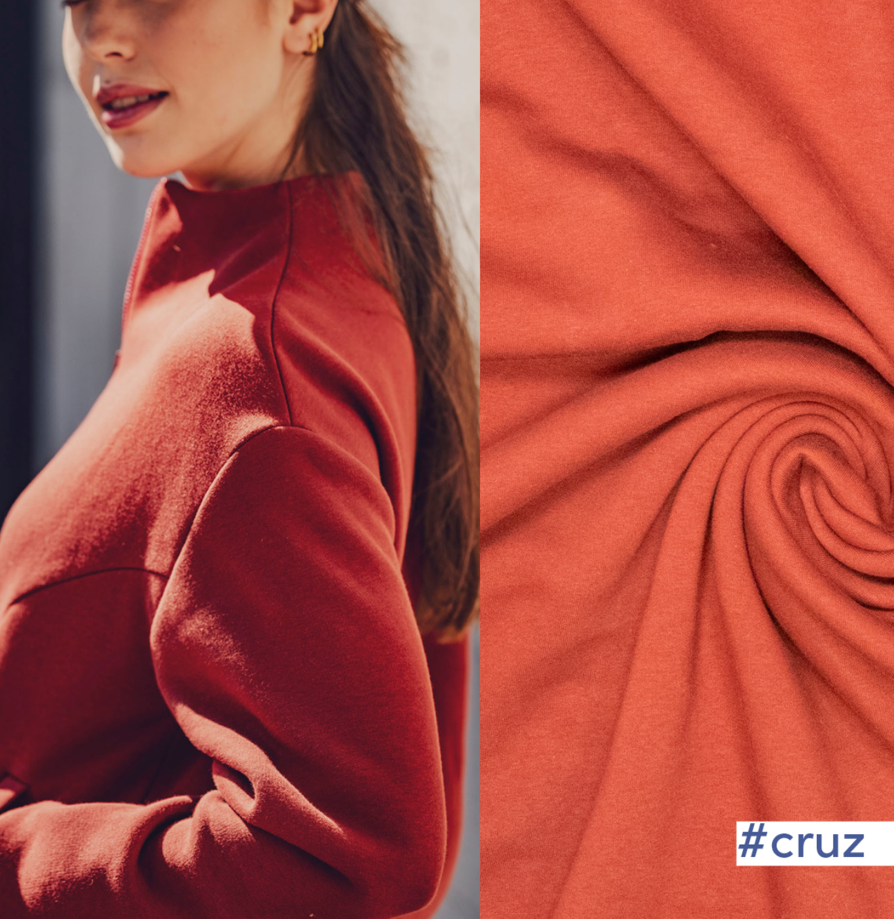 Heavy jogging - (Cruz) Dark Red-1