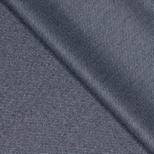 Bamboe Twill Denim Look - Blauw-2