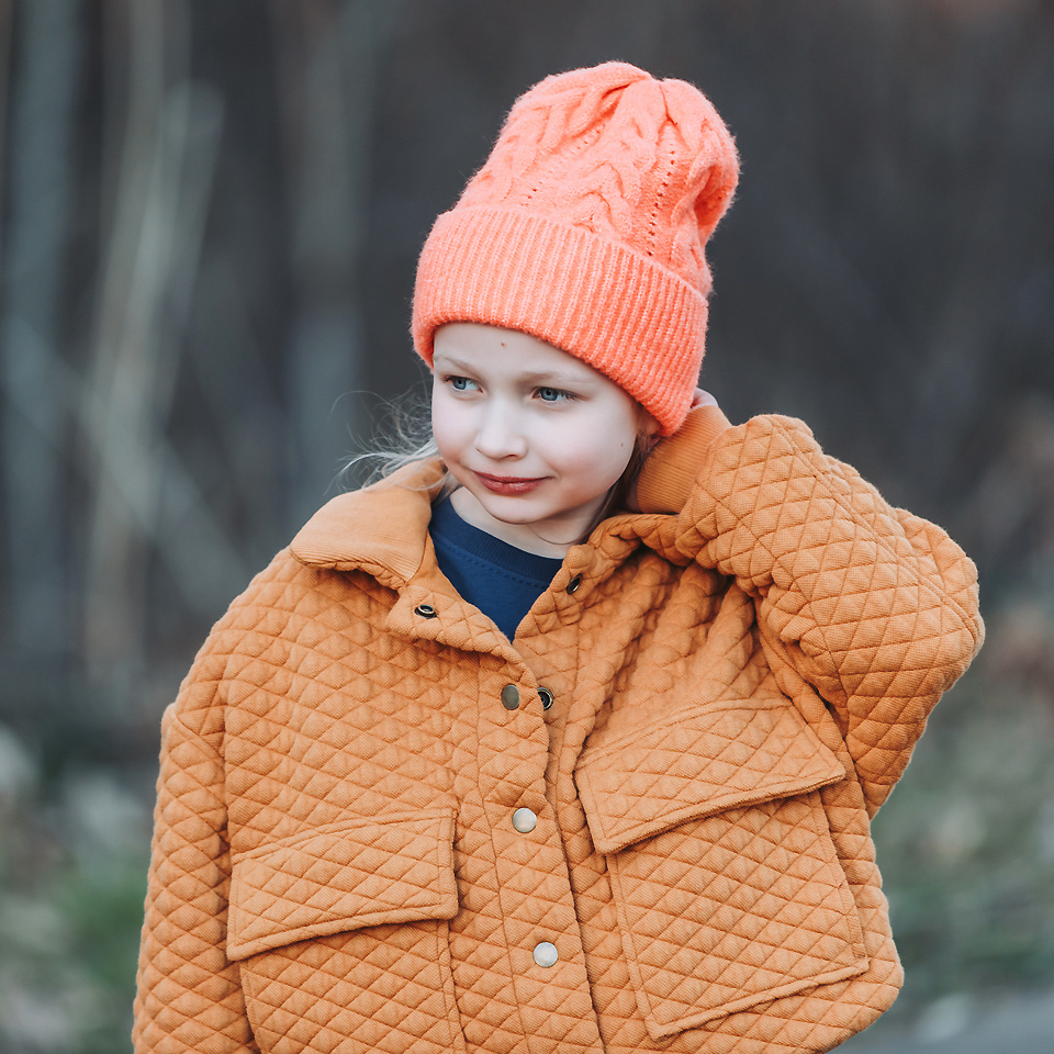 Quilted Piqué Knit - Buckthorn Brown-10