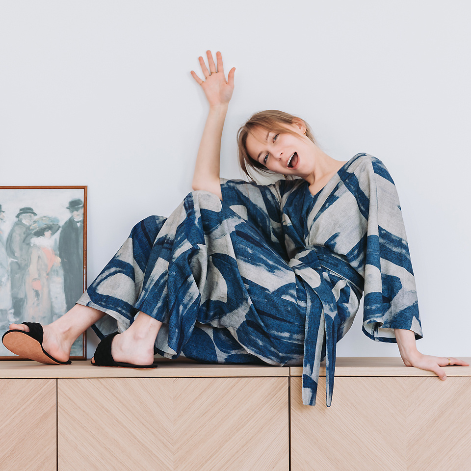 Linnen/Viscose Mix - Drifting Course-7