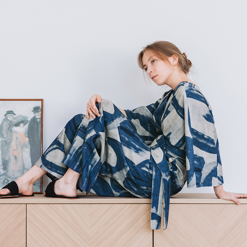 Linnen/Viscose Mix - Drifting Course-8