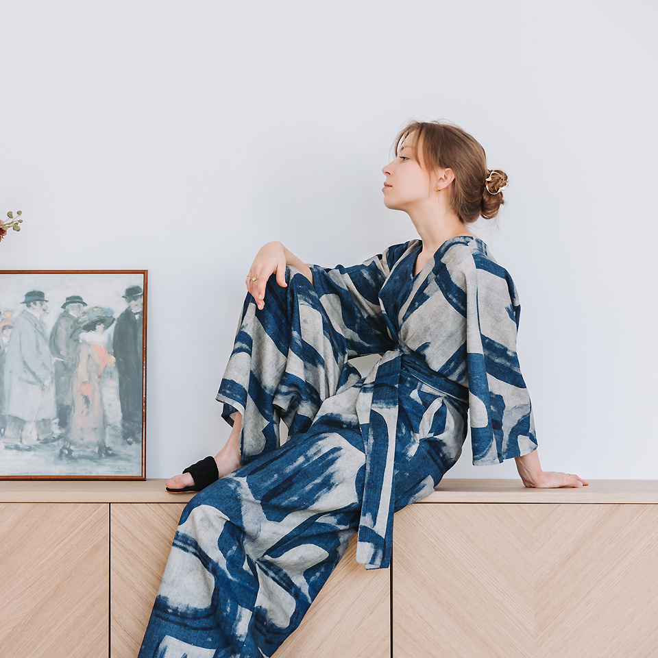 Linnen/Viscose Mix - Drifting Course-9