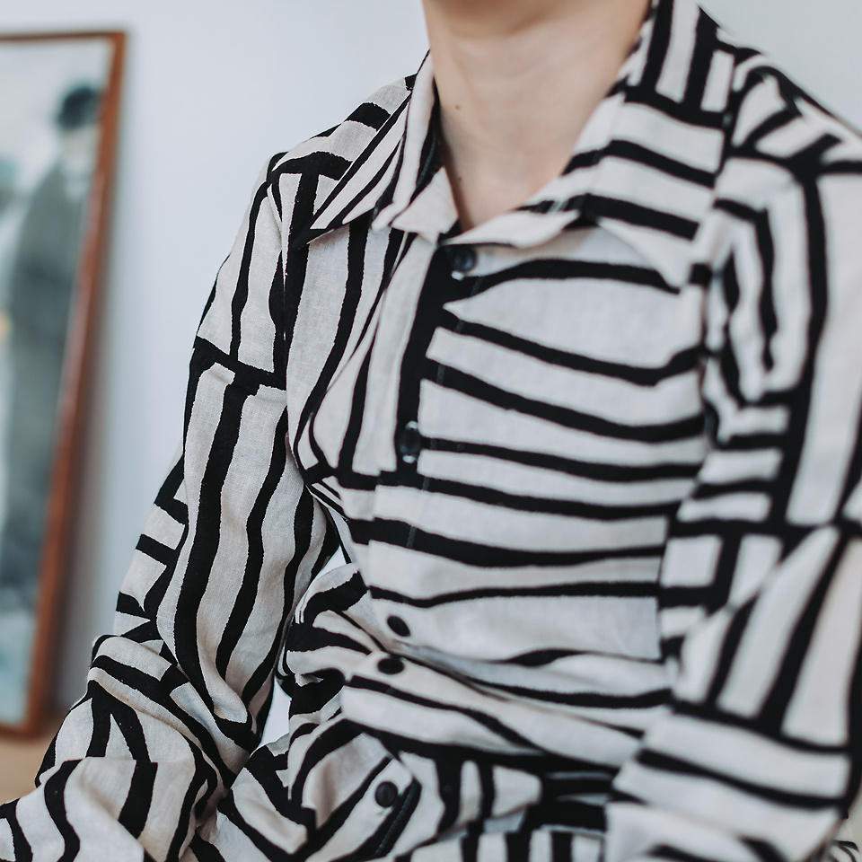 Linnen/Viscose Mix - Permecube-4