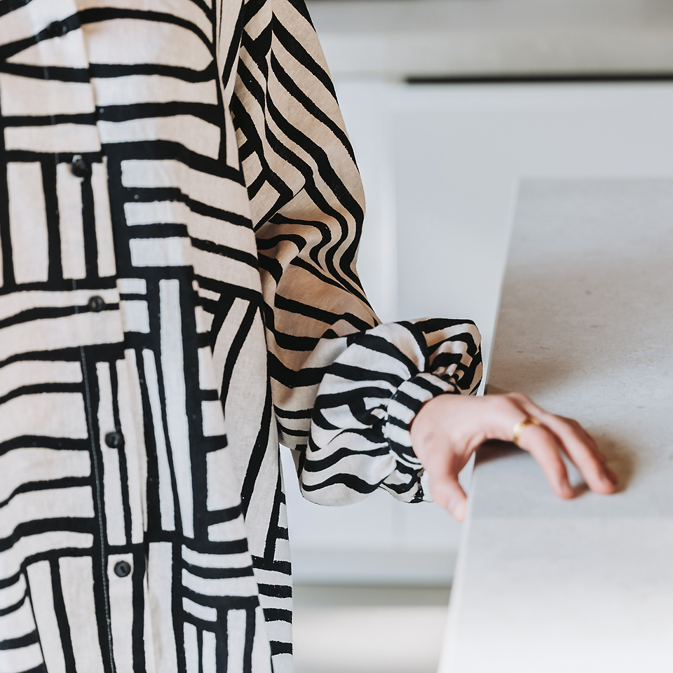 Linnen/Viscose Mix - Permecube-8