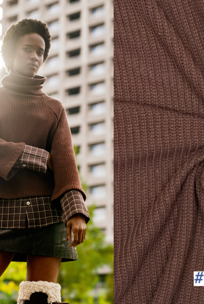 Coarse Knitted (Sofia) - Brown (FM412523)