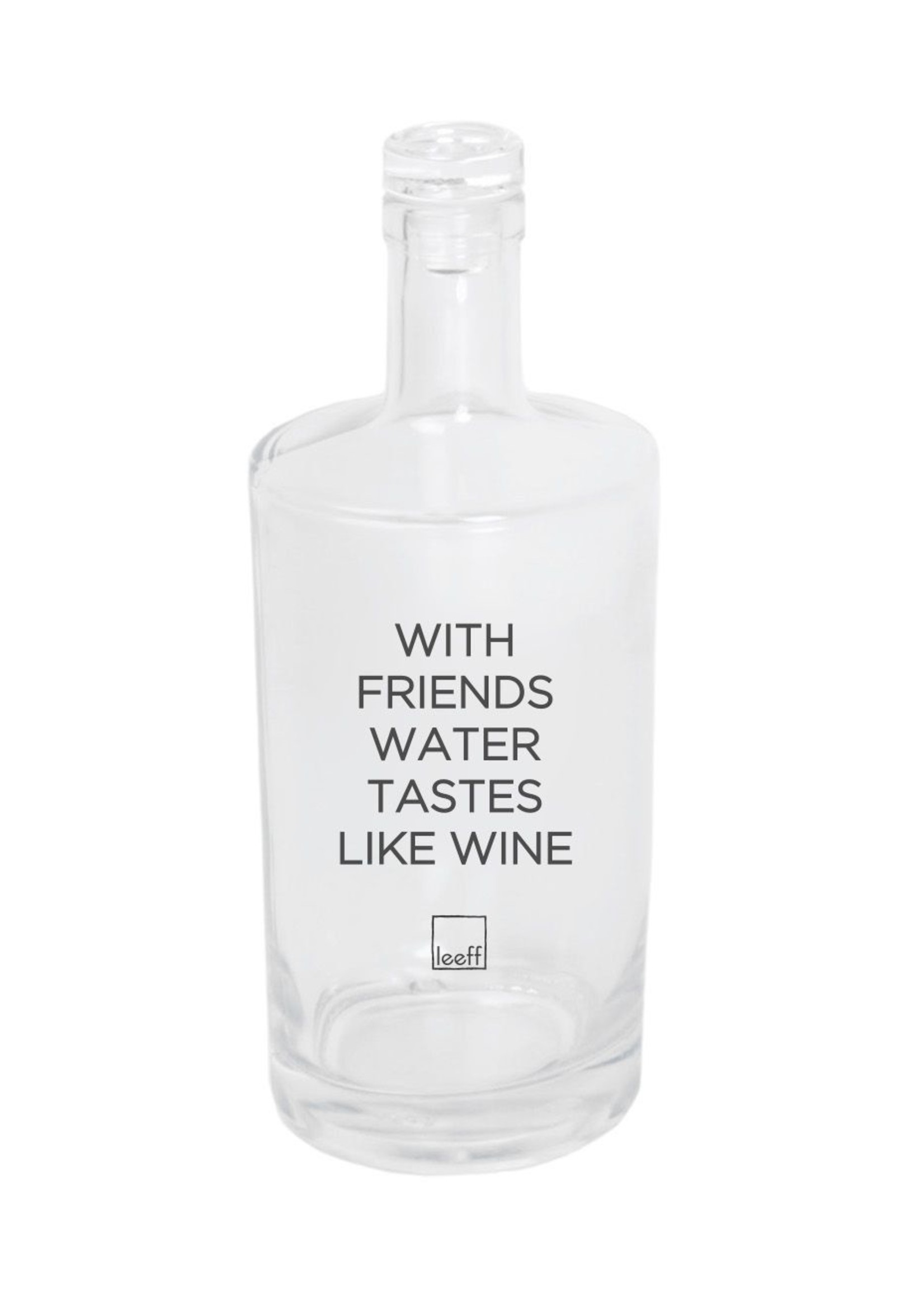 Leeff Water Bottle 'Let's have a drink together' (Karaf)