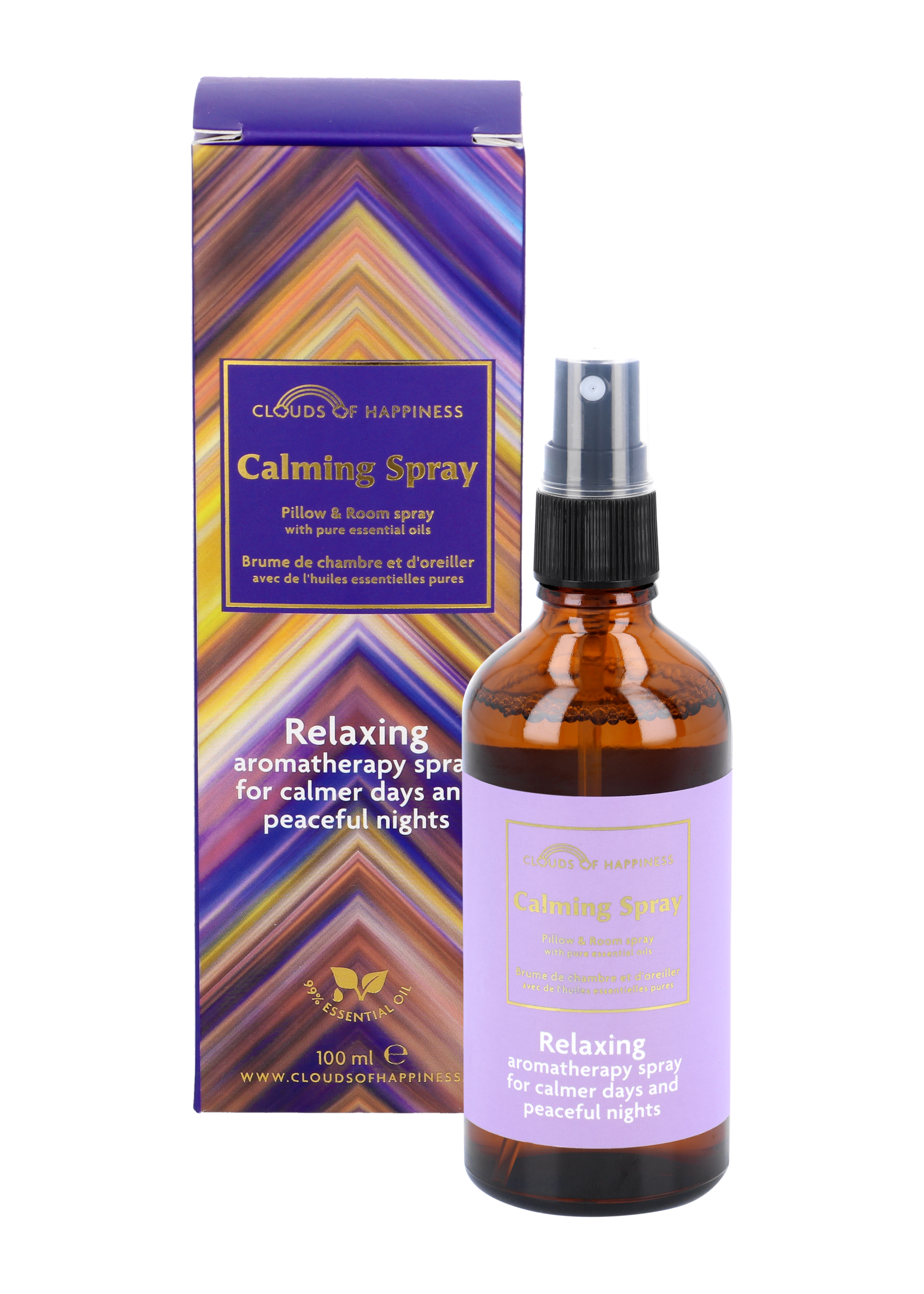 Clouds of Happiness Calming Pillow & Room Spray