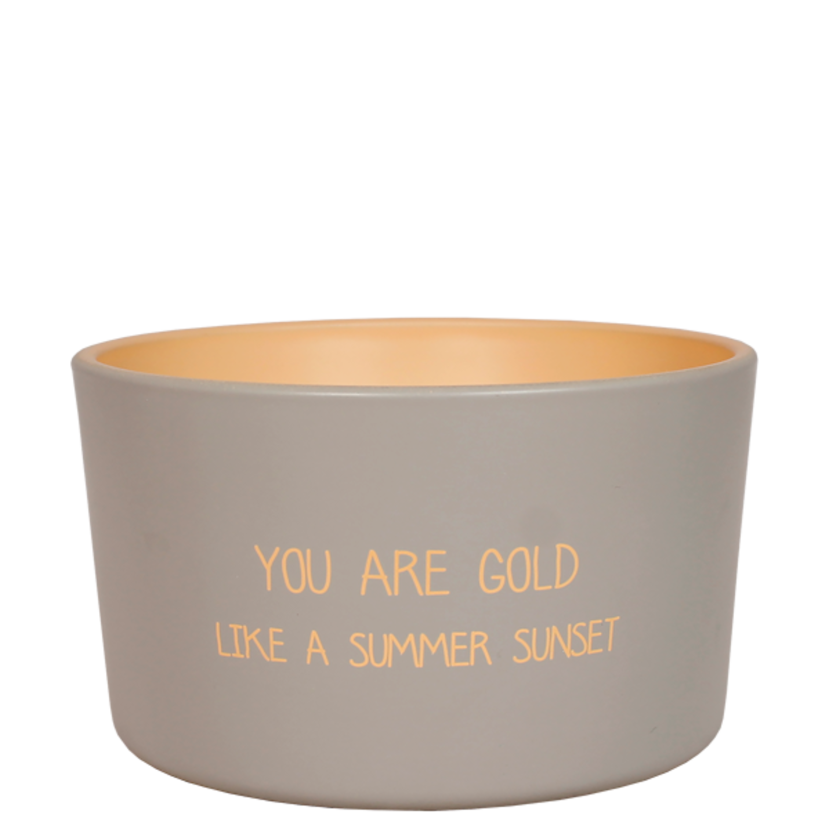 My Flame Buitenkaars - You are gold like a summer sunset - Bella Citronella