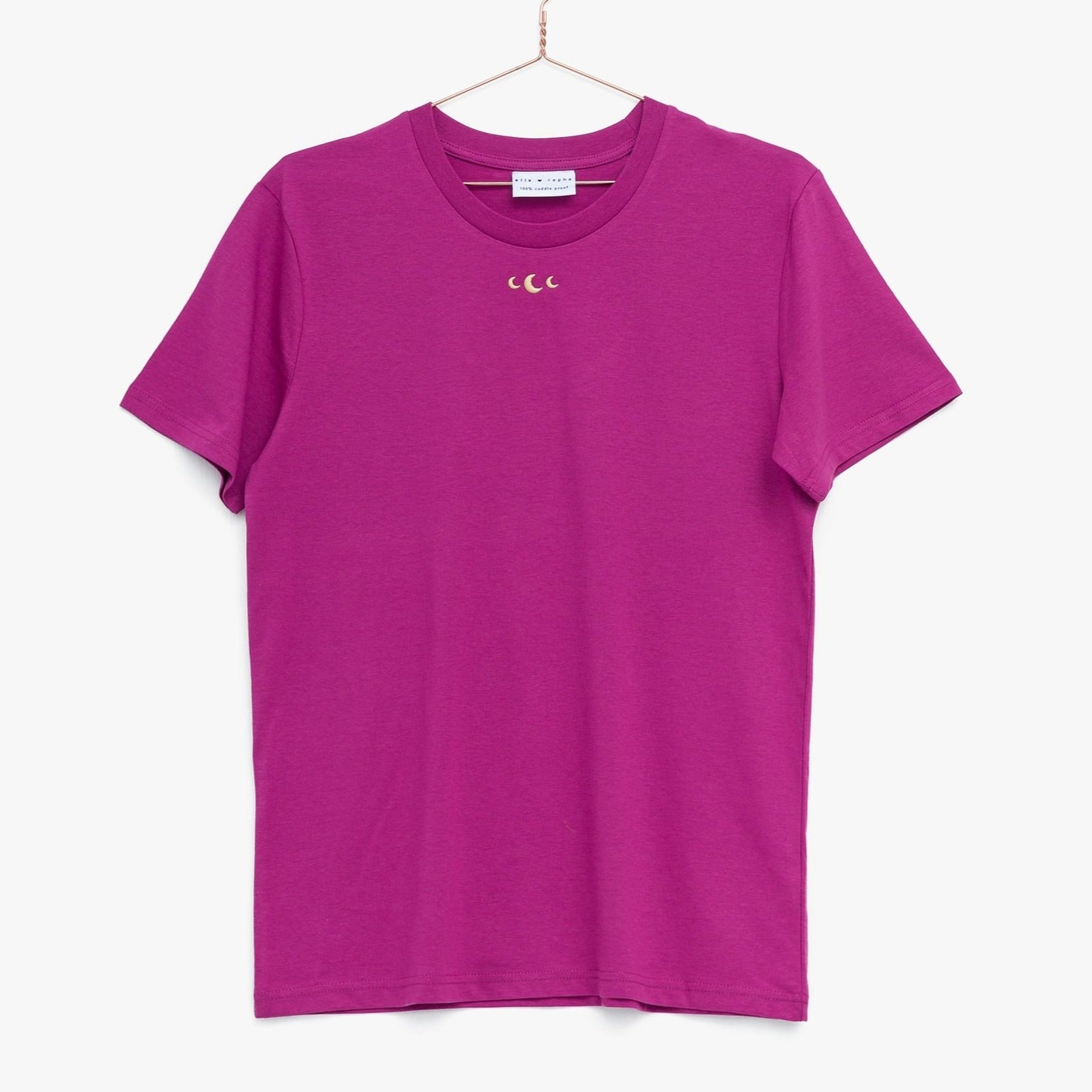 Elle & Rapha T-shirt LITTLE MOONS - Magenta S