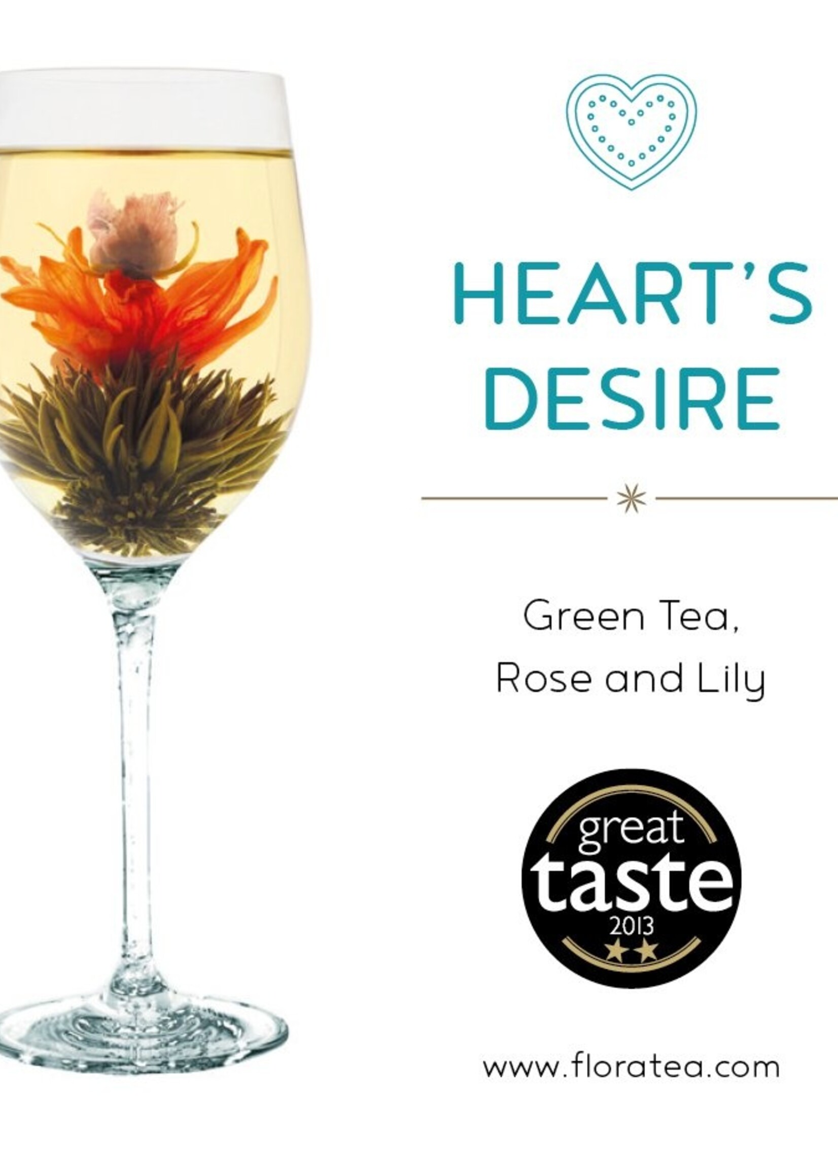 Flora Tea Theebloem - Flora Tea Heart's Desire