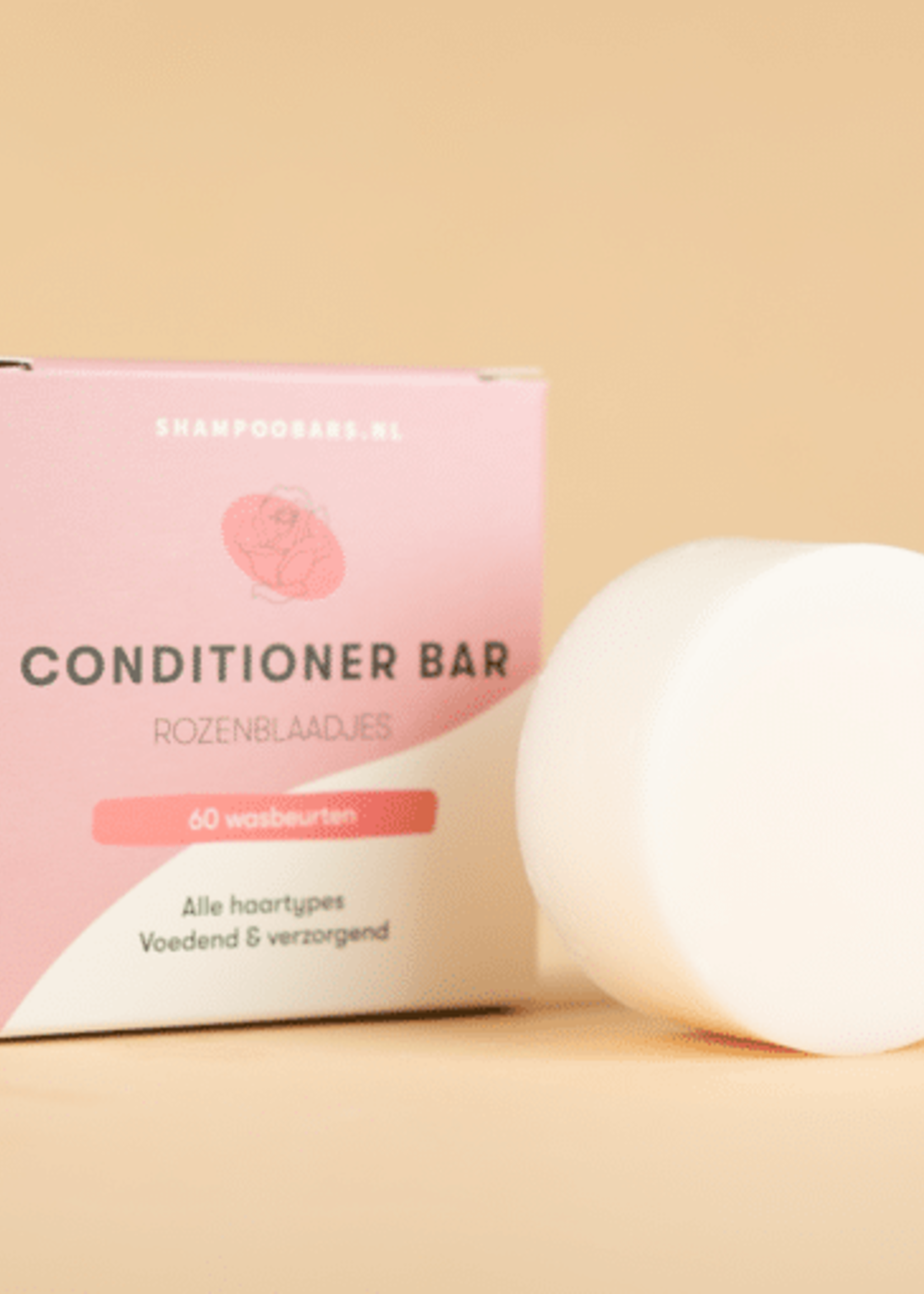 Shampoobars Conditioner Bar Rozenblaadjes
