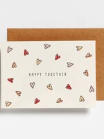 Hello August Postkaart - Happy Together