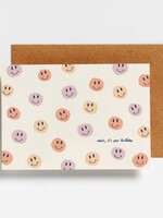 Hello August Postkaart - Smile It's Your Birthday