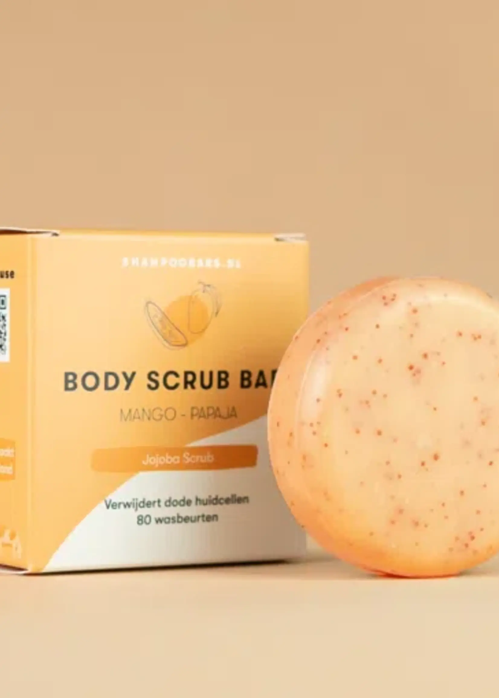 Shampoobars Body scrub bar - mango