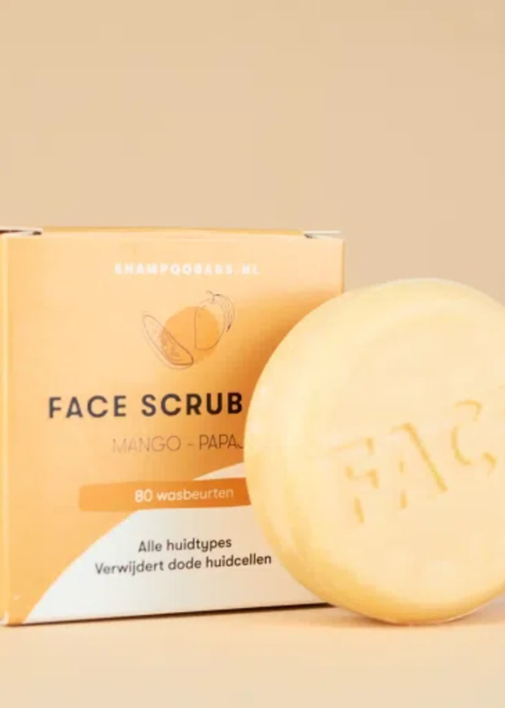 Shampoobars Face scrub bar mango