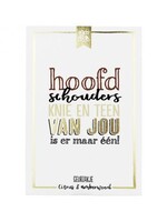 100% Leuk Geurzakje - Hoofd schouder knie en teen