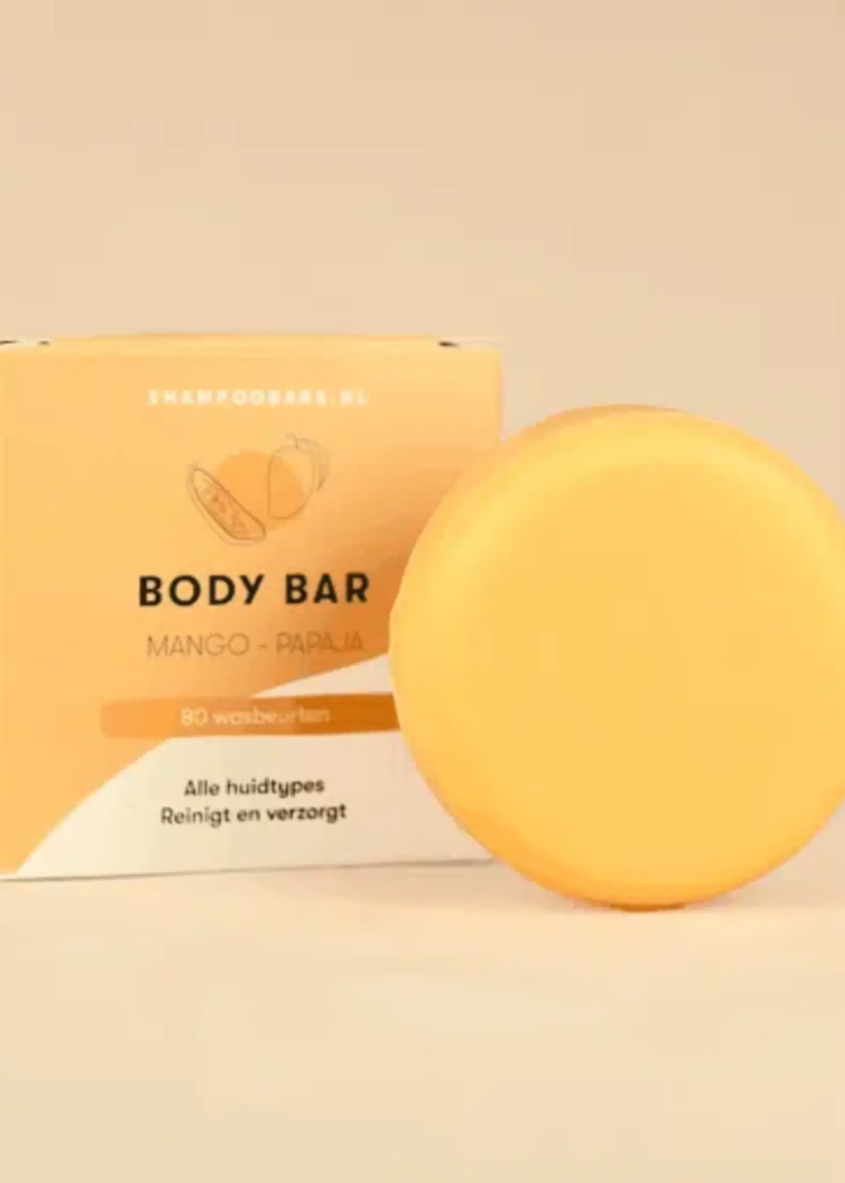 Shampoobars Body  Bar -Mango/Papaja
