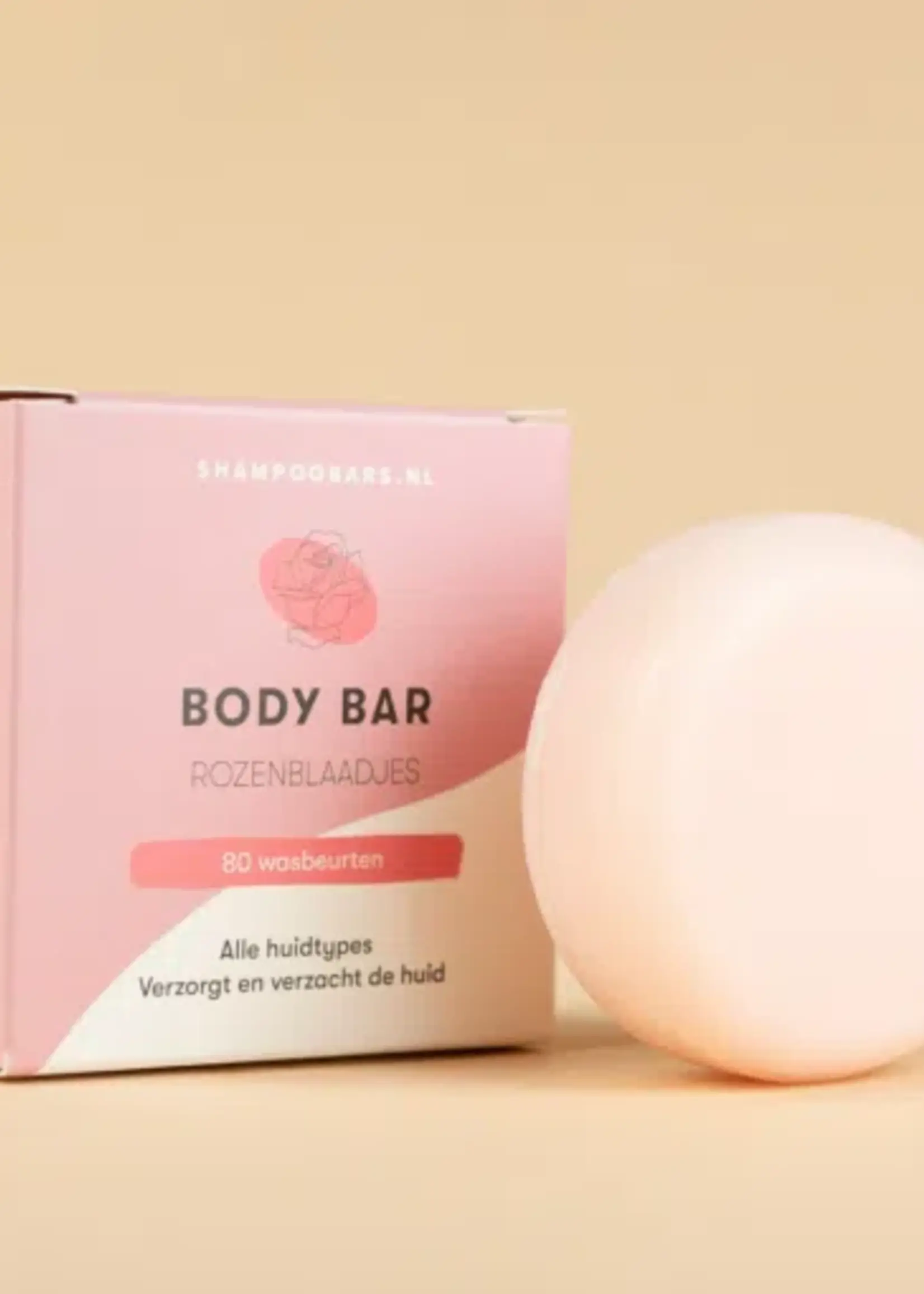 Shampoobars Body  Bar - Rozenblaadjes