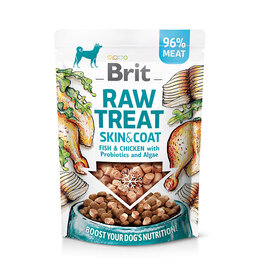 Brit Brit Raw Freeze-Dried Treat & Topper – Skin & Coat 40g