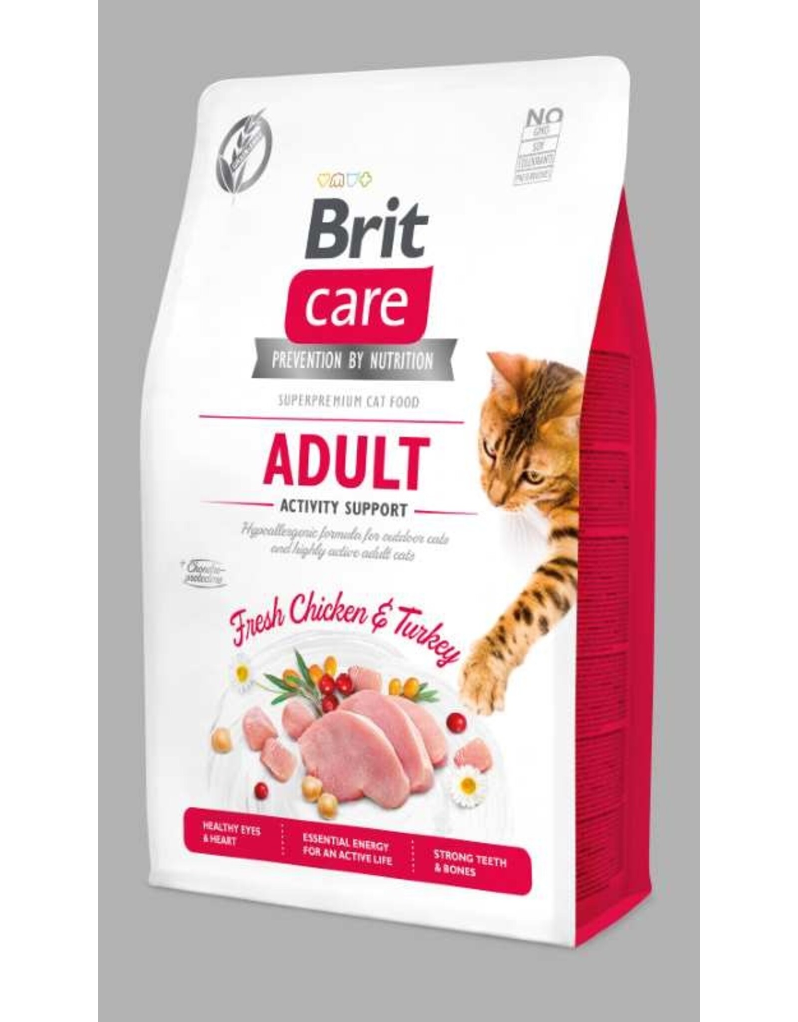 Brit Brit Care Cat – Grain Free – Adult / Activity Support 2 kg