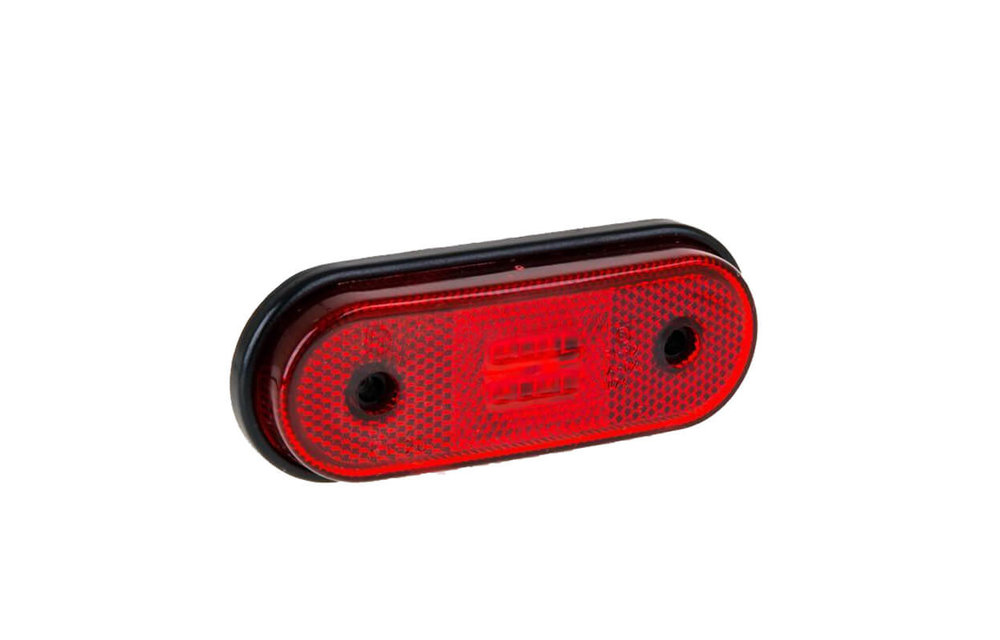 LED Umrissleuchte rot | 12-24V | 50cm. Kabel