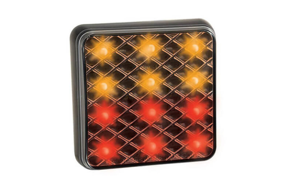 Kompaktes LED-Rücklicht | 12-24V | 30cm. Kabel