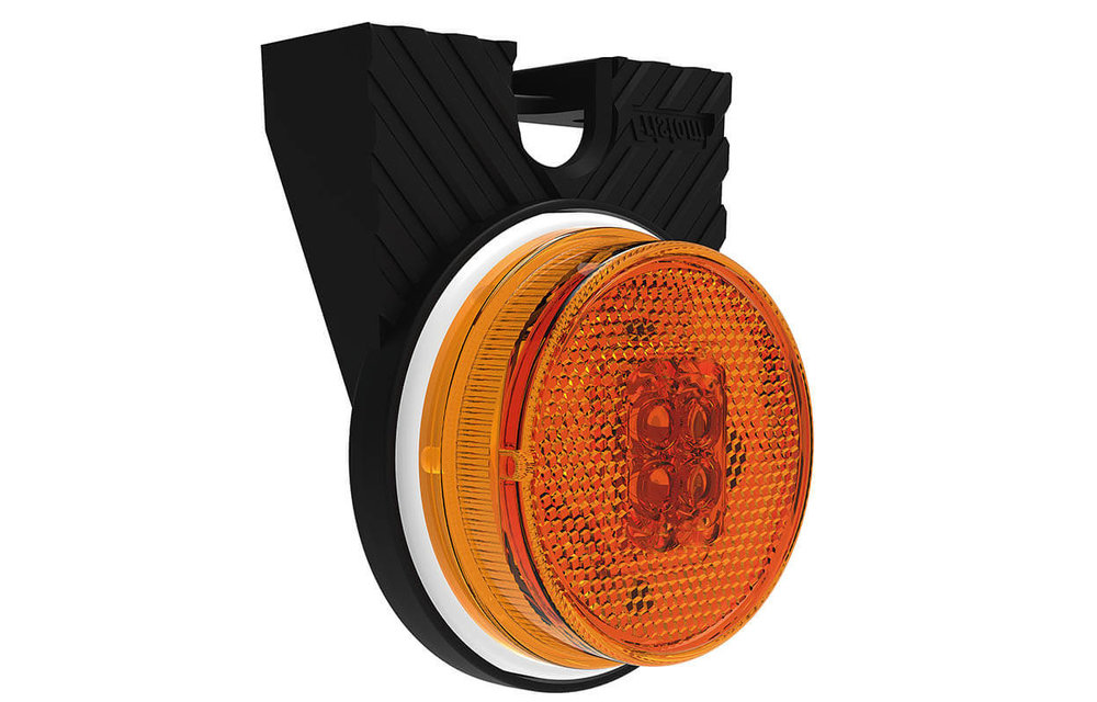 LED Umrissleuchte gelb | 12-24V | 50cm. Kabel