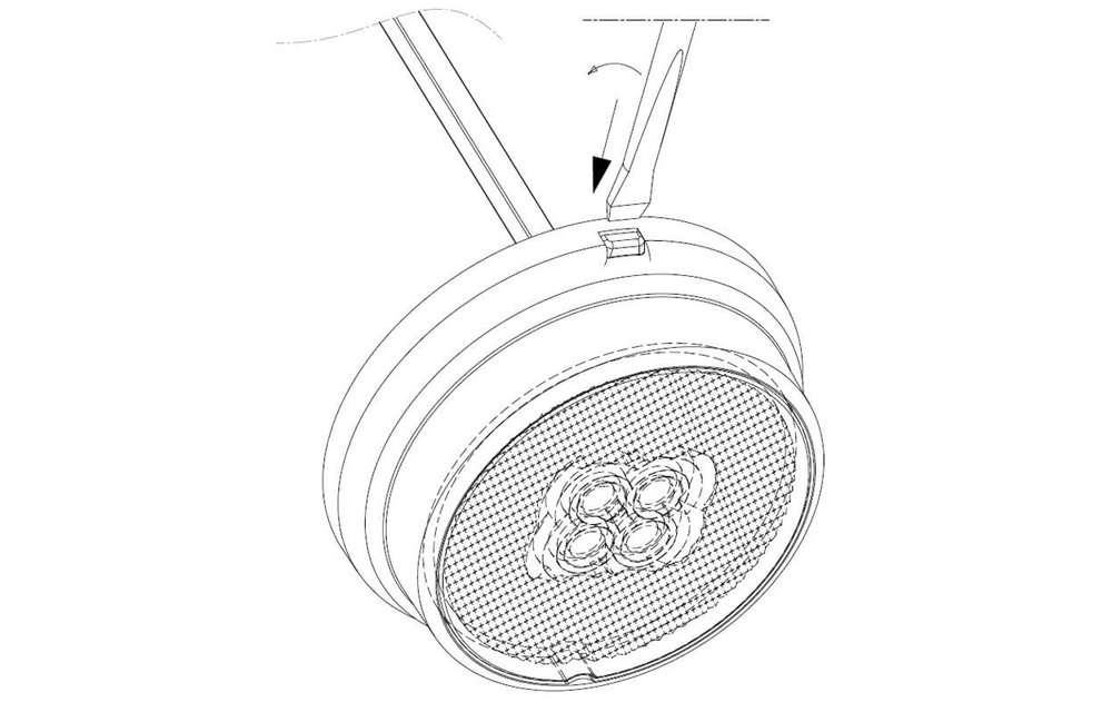 LED Umrissleuchte gelb | 12-24V | 50cm. Kabel