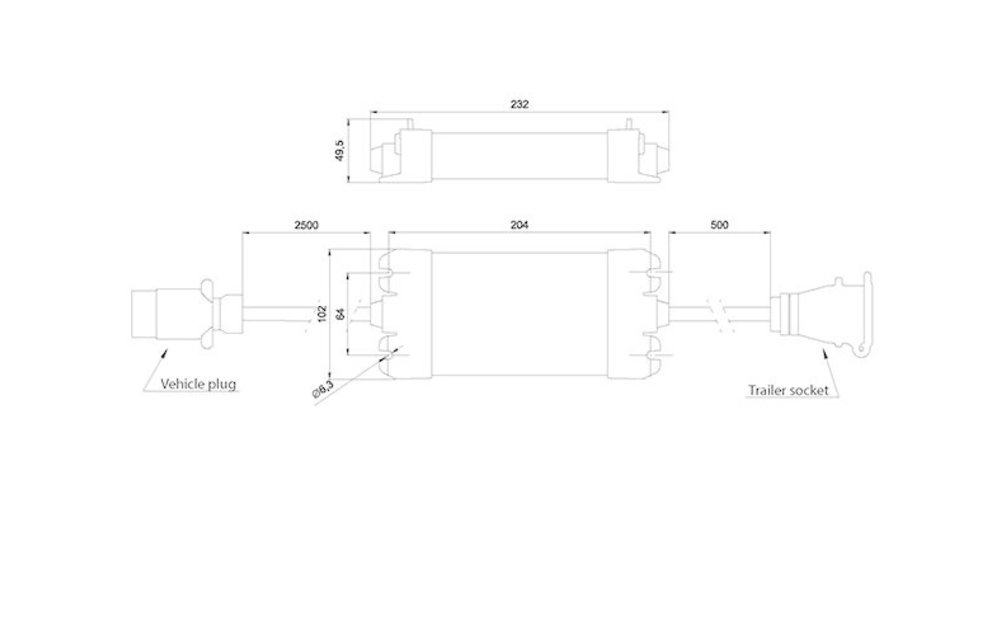 LED Controlbox 13-pin 12V
