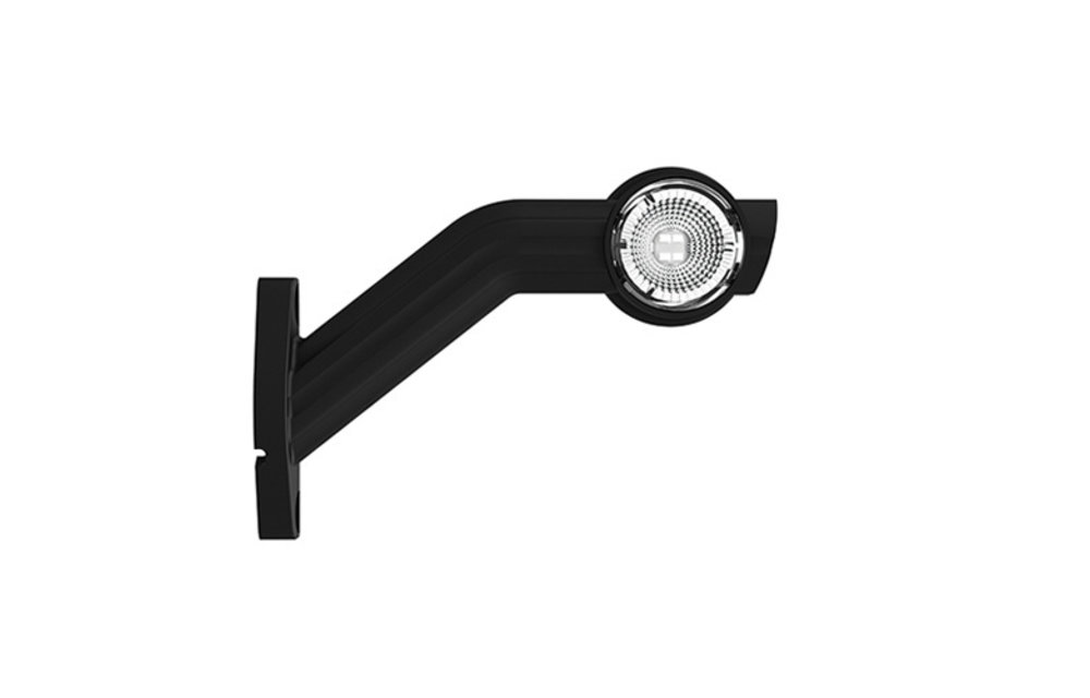 Links | LED Begrenzungsleuchte | schräger Stiel | 12-24V | 0,75mm Stecker
