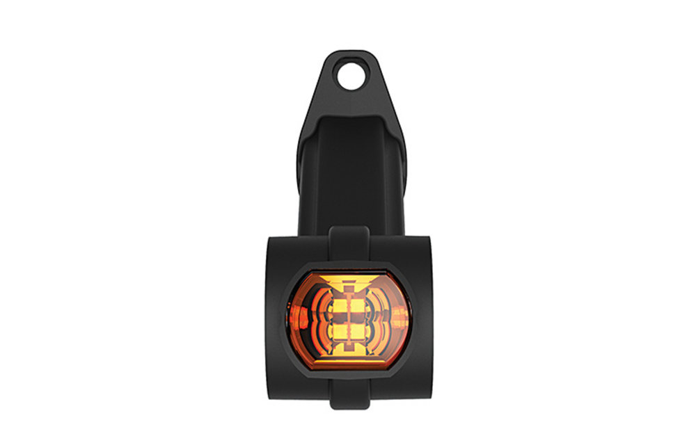 Links | LED Begrenzungsleuchte | schräger Stiel | 12-24V | 0,75mm Stecker