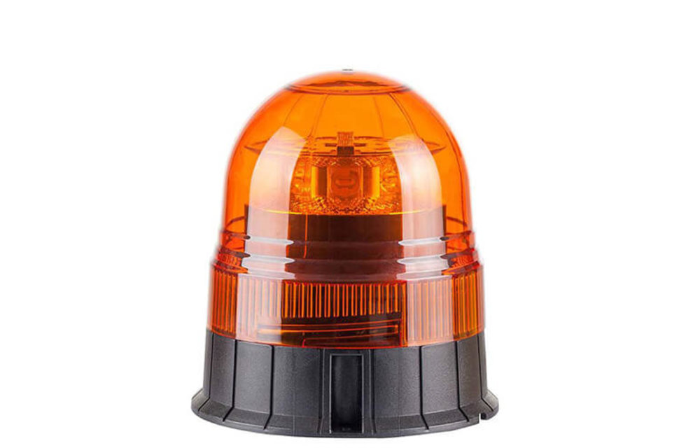 Rundumleuchte LED R65 gelb 3-Bolzenmontagebasis | 12-24V |