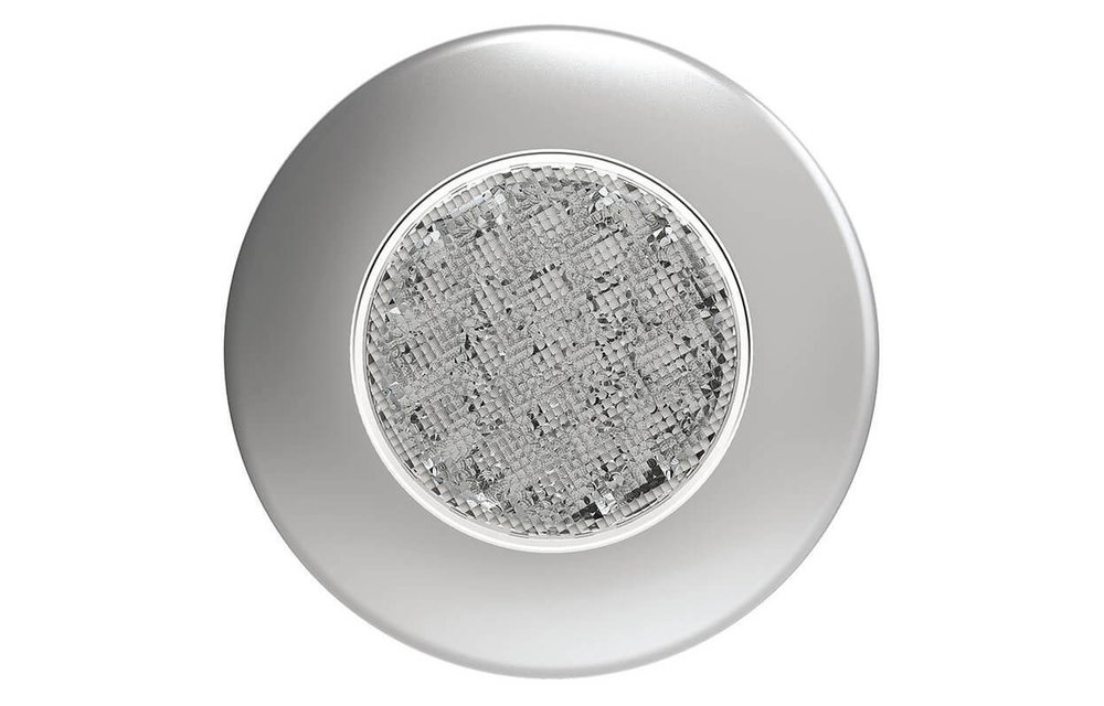 LED Innenraumleuchte Silber | 12-24V | Warmweiß
