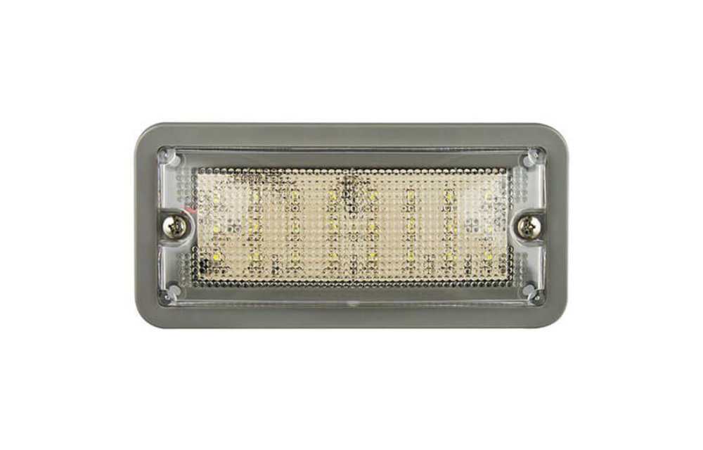 LED Innenraumleuchtebeleuchtung | grau | 12v | kaltes Weiß