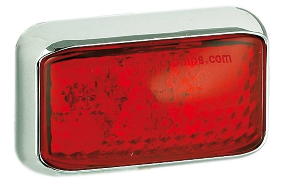 LED Umrissleuchte rot | 12-24V | 40cm. Kabel
