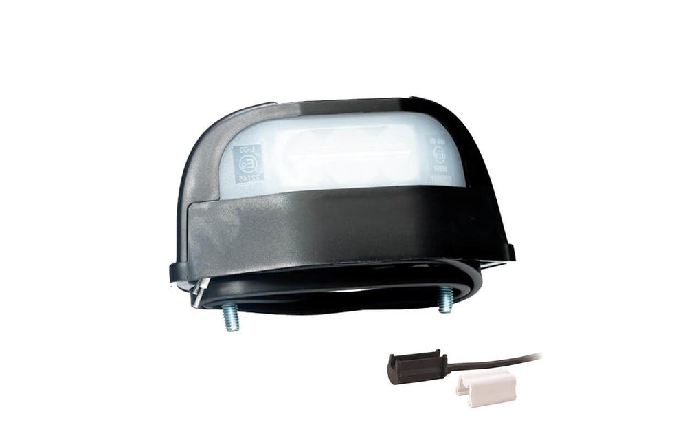 LED-Kennzeichenleuchte | 12-36V | 1,5mm Stecker