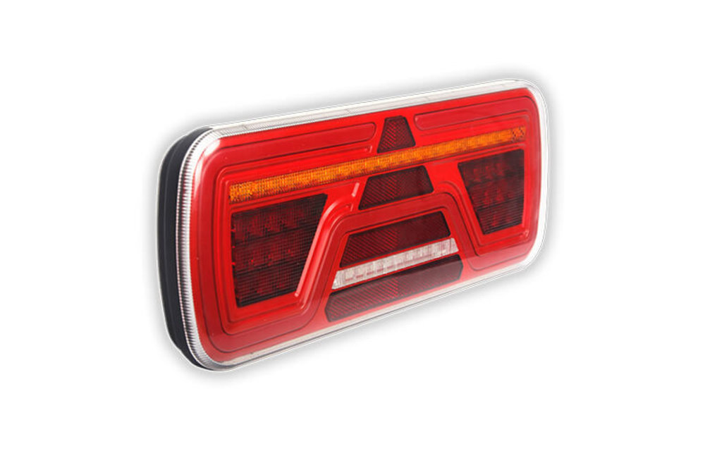 Rechts | Neon LED-Rücklicht | dynamische Blinker | 12-24V | 200cm. Kabel
